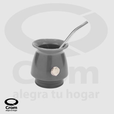 12-0442 Mate Cedro con Bombilla