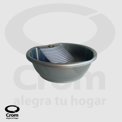 7-7916 Fuentón para Lavar Ropa con Relieves – Tipo Lavadero