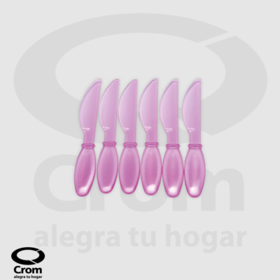 Espatula Cristal x 6