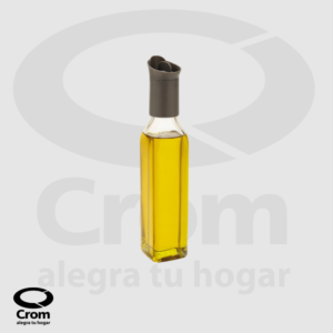 Aceitero/Vinagrero de Vidrio con Doble Pico 500 cc Cuadrado