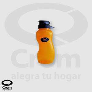 Botella Deportiva Reforzada 575cc Pico Vertedor con Gancho