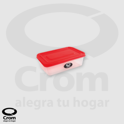 Hermético Rectangular Plástico 1,1 Litros