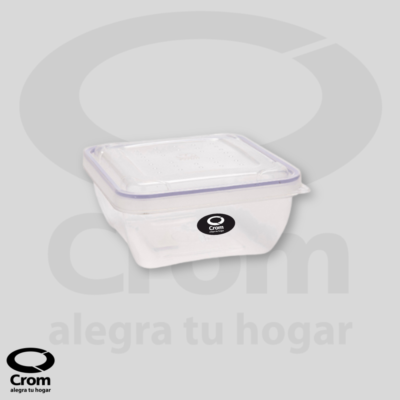 Hermético New Clipper Cuadrado 630 ml