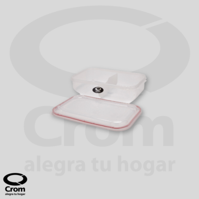 Hermético New Clipper Rectangular 3,9 L con Divisor