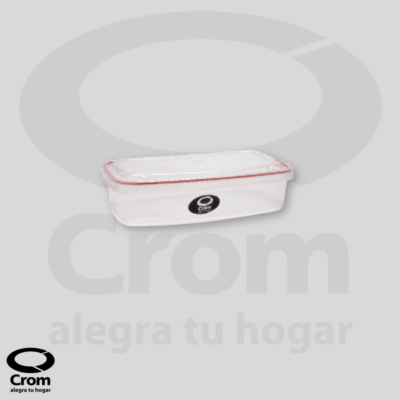 Hermético New Clipper Rectangular 2 L Chato