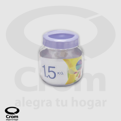 Frasco de Vidrio 1,5 Kg