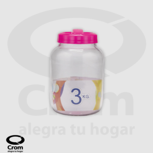 Frasco de Vidrio 3 Kg
