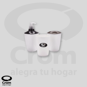 Set de Baño x3 Piezas Cuadrado