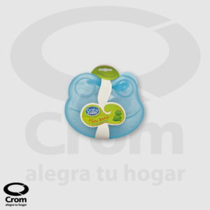 Hermético rana con cubiertos